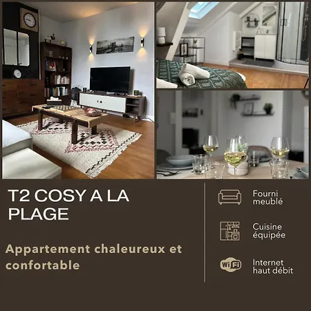 Apartment T2 Cosy A La Plage Du Havre Le Havre